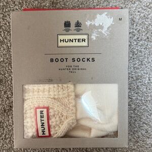Hunter Cream Boot Socks for Original Tall Boots